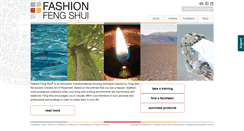 Desktop Screenshot of fashionfengshui.com